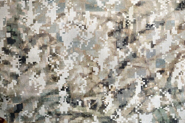 Stoff mit Tarnmuster - camouflage tissue