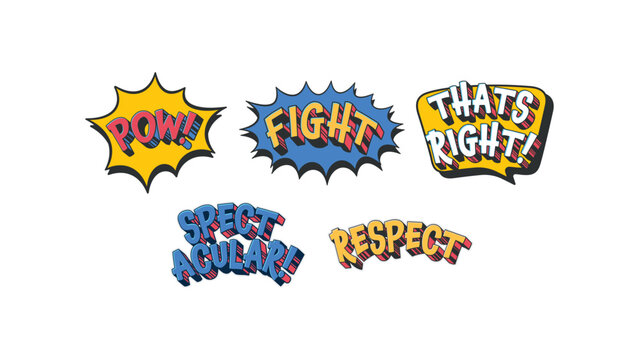 Empowering expressions for positive vibes. Sticker design crafted for social media. Simple yet captivating. Vector illustrations of typography brilliance.