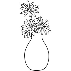 flower in a jar svg png