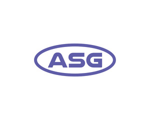 ASG Logo design vector template