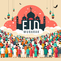 Eid Mubarak poster V1
