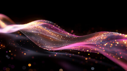 abstract 3D wavy colorful background.