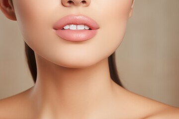 Obraz na płótnie Canvas lip augmentation procedure 