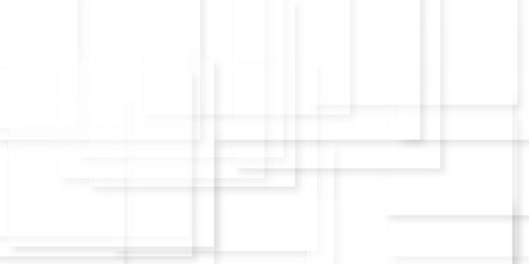 Abstract background with lines, White color technology concept geometric line vector background. Modern Abstract white background with layers of textured white transparent material in triangle design.