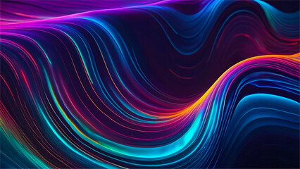 abstract colorful liquid wave background