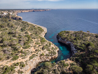 Cala Beltran, Llucmajor, Mallorca, Balearic Islands, Spain