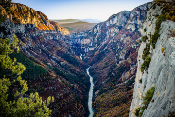 A top view at Gorges du Verdon