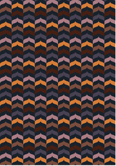 Fototapeta premium Colorful Seamless Pattern Background Illustration