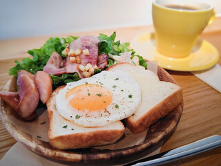 海外風の朝食