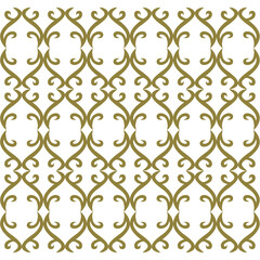 Abstract background vector design with classic floral ornament