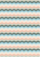 Colorful Seamless Pattern Background Illustration