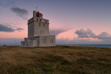 Fototapeta na wymiar Dyrholaey Lighthouse