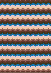 Colorful Seamless Pattern Background Illustration