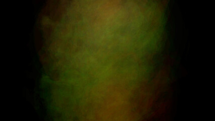 green apple on black