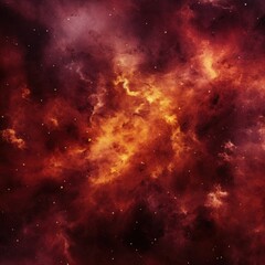 Fototapeta na wymiar Burgundy nebula background with stars and sand