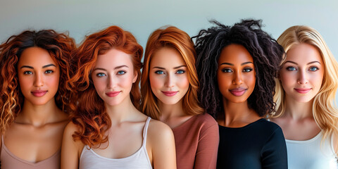 Obraz premium A photo of successful women from all professions
