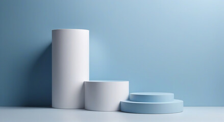 Beige Beauty: Geometric 3D Rendering
