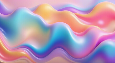 Fototapeta premium abstract colorful background with waves