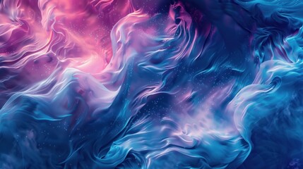 abstract background torrent with blue, violet, and pink. - obrazy, fototapety, plakaty