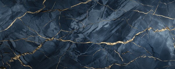 High resolution navy blue marble floor texture