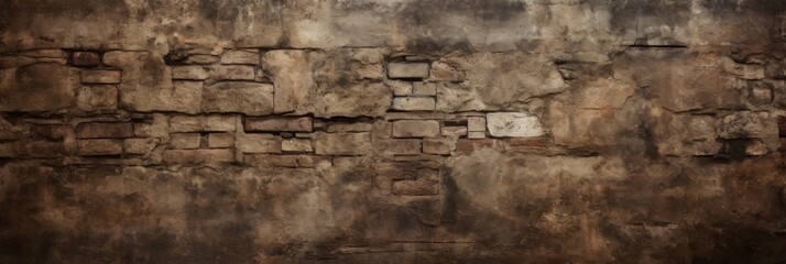 Old wall background, banner