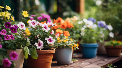 Beautiful and Colorful Flower Arrangements in Vases: Vibrant Floral Display