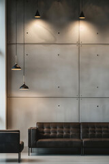 modern corporate office in industrial style