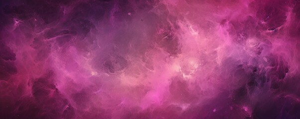 Fototapeta na wymiar Magenta nebula background with stars and sand