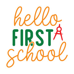 Back To SchoolShirt Print Template, Typography Design For Shirt, Mugs, Iron, Glass, Stickers, Hoodies, Pillows, Phone Cases, etc