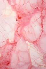 Obraz na płótnie Canvas Pink marble pattern that has the outlines of marble, in the style of luxurious, poured 