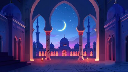 Islamic background, Eid mubarak, ramdan mubarak