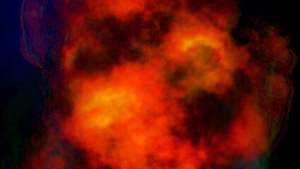 fire burning in the fire