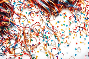 background with ribbons