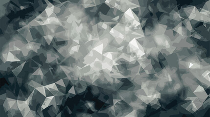 Dark Silver Gray vector blurry triangle pattern. A sam