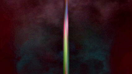 smoke on black background