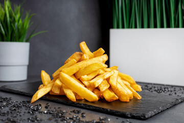 French fries thick