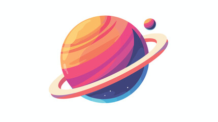 planet Vector icon . Lorem Ipsum Illustration design