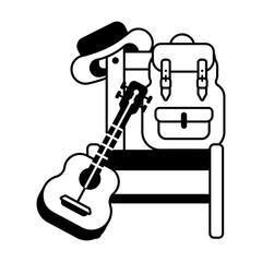 Check out glyph icon of musician accessories 