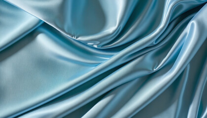 Abstract background fabric silk blue shades.