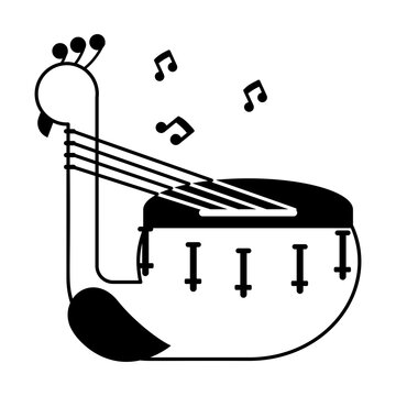 Grab this glyph icon of a yazh 