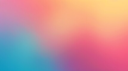 Background gradient multi-color blurred. Red yellow blue purple banner.