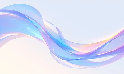 Gradient abstract wavy by  futuristic digital art style