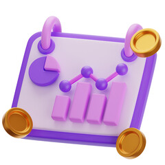 3D SEO Optimization, web analytics and seo marketing concept. 3d render illustration