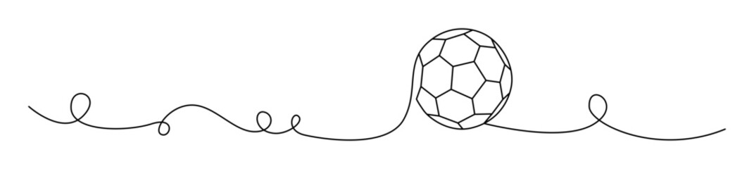 Lineart Fußball © thingamajiggs
