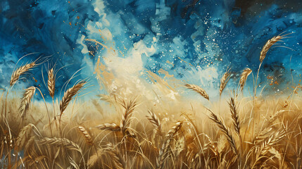 Fototapeta na wymiar wheat 