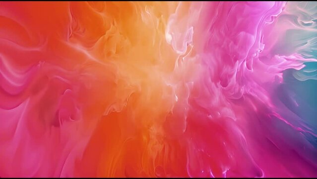 Surreal abstract background of paint splashing in water. Design wallpaper.
