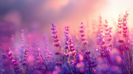 Beautiful Lavender Fields in Full Glory