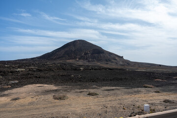 erloschener Vulkan bei Miradouro - Kap Verde