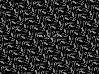 Black metal texture steel background. Perforated metal sheet. Premium dark background.	
