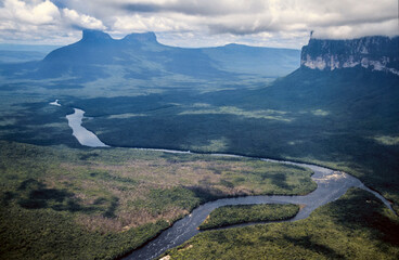 Rio Carrao. Gran Sabana. Bolivar. Venezuela.